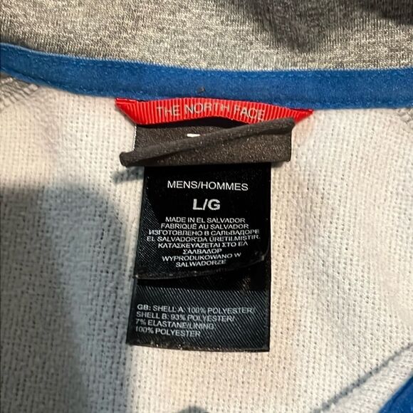 THE NORTH FACE men’s quarter zip pullover base layer size L - Picture 3 of 7